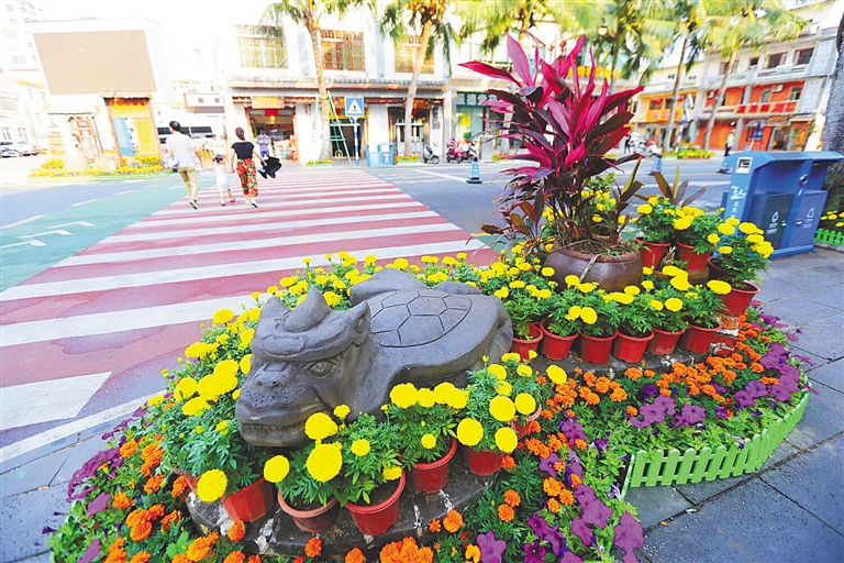 博鳌小镇“穿上”节日的盛装迎年会
