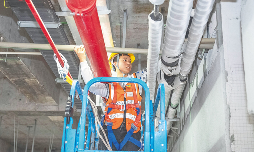 海南省老年医疗中心项目建设加速度冲刺“开门红”
